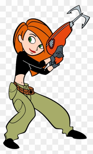 New Kim Possible With Grappling Hook - Bonnie Rockwaller Kim Possible Bonnie Ron Clipart