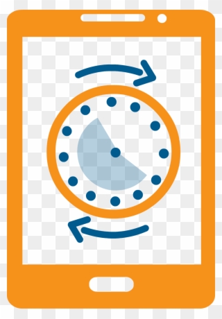 Excessive Screen-time - Clock Clipart No Background - Png Download