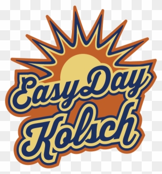 Easy Day Kolsch German Style Ale - Illustration Clipart