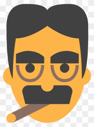Groucho Marx Glasses Png - Groucho Marx Emoji Clipart