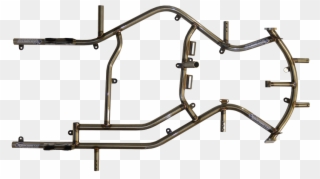 Charger Racing Chassis - Dirt Track Go Kart Frame Clipart