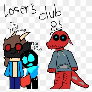 Loser Club Oh God - Drawing Clipart