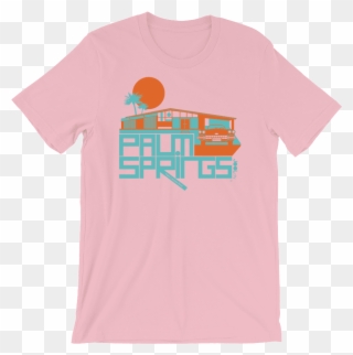 Palm Springs Glam Ranch Short Sleeve Unisex T Shirt - Shirt Clipart
