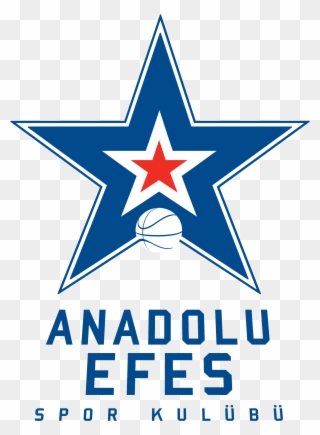 Anadolu Efes S K Turkish League Istanbul Ⓒ - Anadolu Efes Basketball Logo Clipart