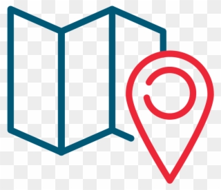 Location Service Times - Track And Trace Icon Clipart
