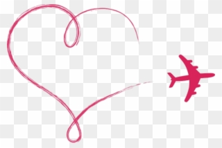 #airplane #love #travel #airport #air #traveler #travelmemories - Airplane Long Distance Relationship Clipart