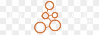 Bts Logo White With Orange - Circle Clipart