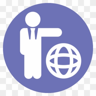 Internet, Voice And Network - Circle Clipart