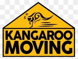 Kangaroo Movers - Sign Clipart