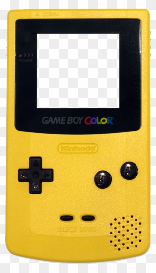 Bezel Nintendo Game Boy Color (full Device) - Game Boy Color Icons Clipart