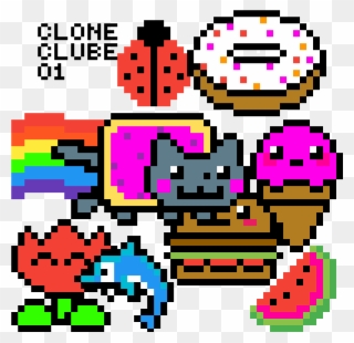 Clone Clube 01 By Clone Club - Nyan Cat Clipart