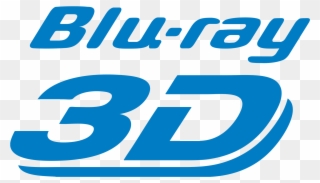 Blu Ray Png - Logo Bluray 3d Png Clipart