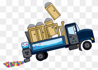 Porta Potty Truck For Game App Development - Tow Truck Clipart