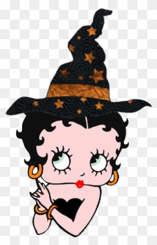 Betty Boop Halloween Betty Boop Pictures - Betty Boop Witch Clipart