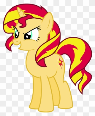 Files And Folders Of G Picbrowse - Evil Sunset Shimmer Pony Clipart