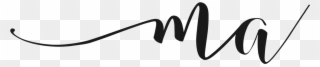 Marcus Alexander - Calligraphy Clipart