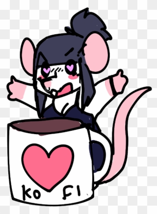 Support Your Local Sewer Rat Clipart