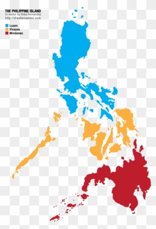 Island - Map Of The Philippines Clipart