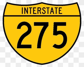 Interstate 275 - Flammable Materials Clipart