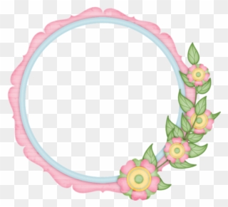 #mq #flowers #flower #circle #circles - Picture Frame Clipart