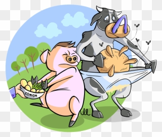 Agribusiness Agriculture Livestock - Cartoon Lustige Symbole Clipart - Png Download