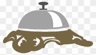 This Is A Front Desk Bell - Illustration Clipart