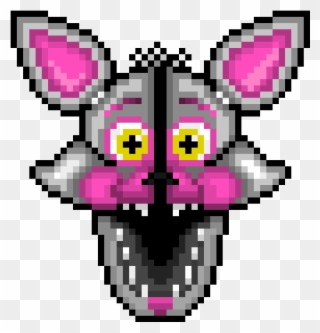 Funtime Foxy - Pixel Art Clipart