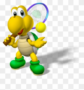 Mario Tennis Extreme Ball - Mario Tennis Aces Koopa Troopa Clipart
