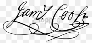 Free Png Download James Cook Signature Png Images Background - Captain James Cook Signature Clipart