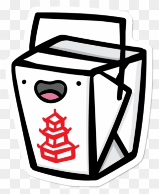 The Happiest Bear $3 - Cartoon Chinese Take Out Clipart