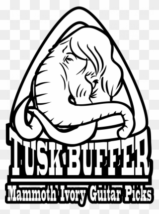 Tuskbuffer Makes The Most Amazing Guitar Picks Out - Mammoth Clipart
