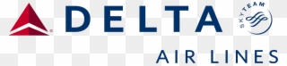 Delta Logo Transparent - Delta Airlines Logo Hd Png Clipart