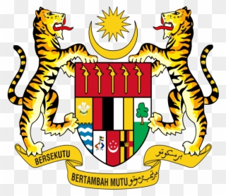Jata Negara Malaysia Png - Coat Of Arms Of Malaysia Clipart