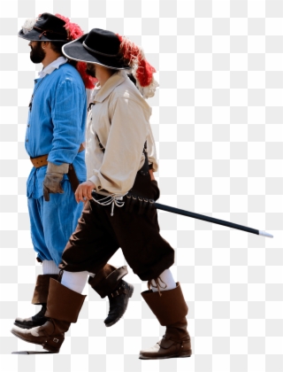Moving Truck Clipart - Musketeers Costume Transparent - Png Download