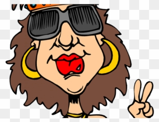Hippie Clipart Rebellion - Peace Out Moving Cartoon - Png Download