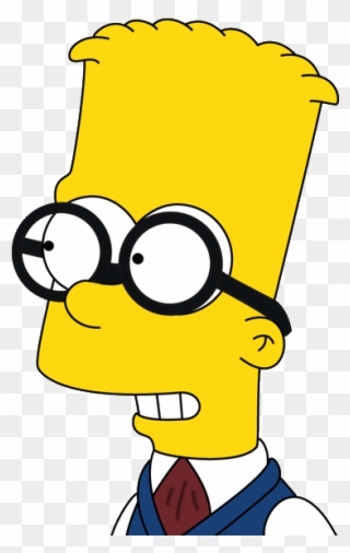 Bart Simpson Wearing Googles - Bart Simpson Clipart