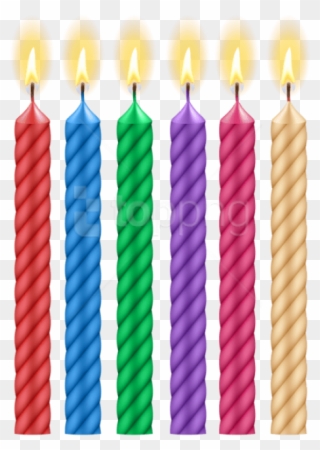 Download Birthday Candles Png Images Background - Birthday Candle Png Transparent Clipart