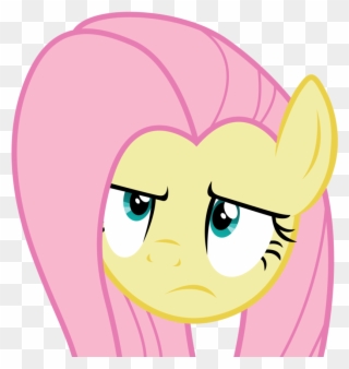 Holy **** Look At Me And How **** - Fluttershy Changeling Clipart