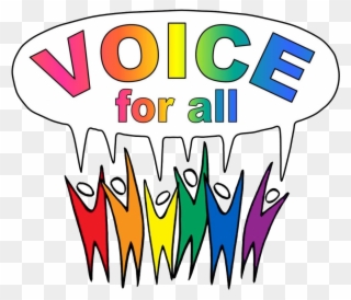 Voice For All Logo Png - Poster About Inclusivity In Diversity Clipart