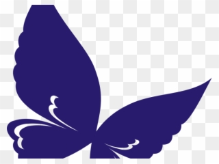 Indigo Clipart Butterfly - Red Butterfly Clipart Png Transparent Png