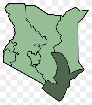 Kenya Provinces Coast - Map Of Kenya Provinces Clipart