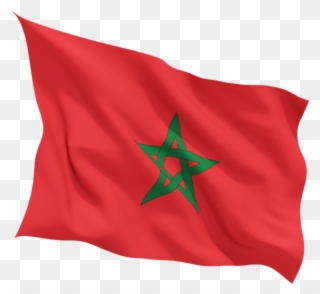 Morocco Flag Wave - Morocco Png Clipart