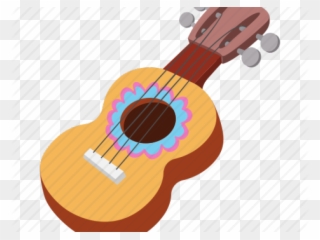 Ukulele Clipart Mexican Guitar - Mexican Guitar Cartoon - Png Download