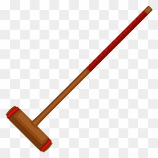 Mallets Are Swinging, Croquet Balls Racing Along The - Tool Clipart