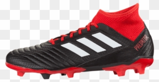 600 X 600 0 - Adidas Soccer Cleats Predator Red And Black Clipart
