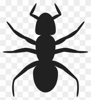 There Is 38 Ant Hill Free Cliparts All Used For Clipart - Ant Outline - Png Download