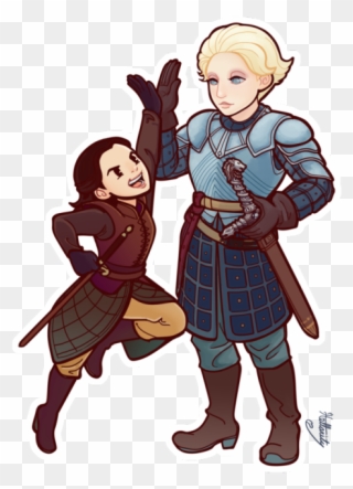 Look Arya, I Know Sneaking Around Winterfell Is Great - Transparent Game Of Thrones Stickers Clipart