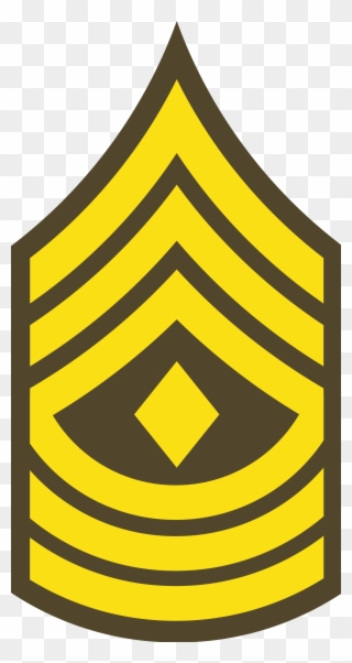 Open - Sergeant Major Of The Army Rank Clipart