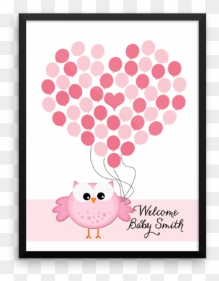 Personalized Baby Shower Guest Book Alternative - Birthday Clipart