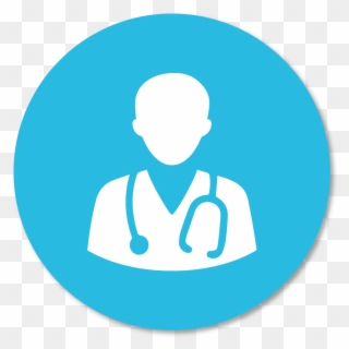 Salud Dental - Youtube Round Logo Blue Clipart
